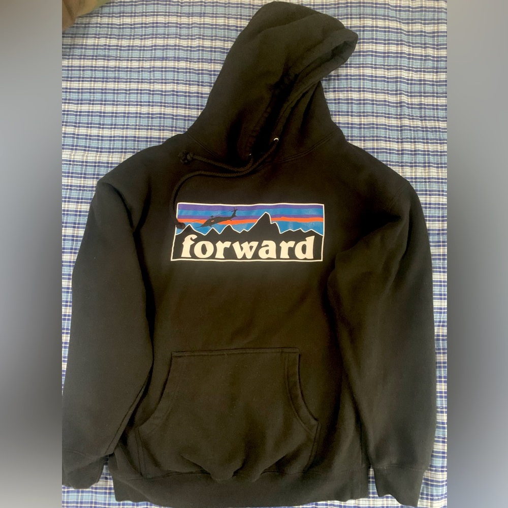Forward observation group , Hoodie , black , FOG